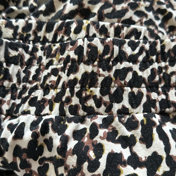 CABI # 5680 animal print Pivot Spotted Jogger modal cotton blend pants‎ Sz S - Picture 8 of 11
